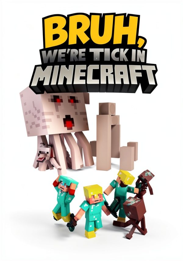 Minecraft Adventure Book 3 Bruh We're Stuck in Minecraft Kindle-0