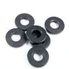 M8 Nylon Washers Black Flat 50 Pack by Qjaiune 19mm OD 2mm Thick-2