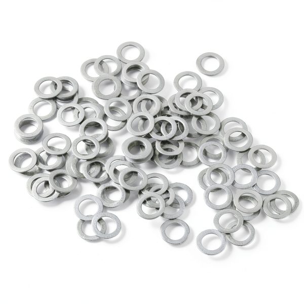 uxcell M5 Flat Washers 5x8x0.5mm 304 Stainless Steel Thin Spacers-0