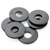 M6 Black Flat Washers by OUSCHR 304 Stainless Steel 50pcs-4