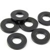 M8 Nylon Washers Black Flat 50 Pack by Qjaiune 19mm OD 2mm Thick-3
