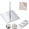 Self Stick Insulation Pins 2-1/2in with 1.5in Washers FUBEDY 300pcs-0