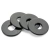 M6 Black Flat Washers by OUSCHR 304 Stainless Steel 50pcs-2