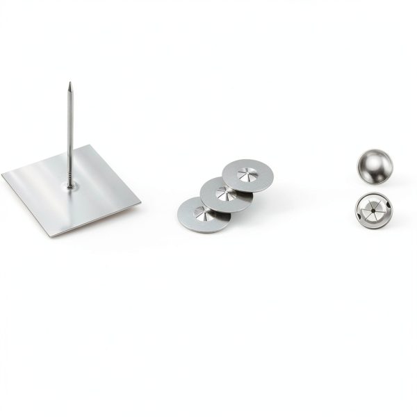 Self Stick Insulation Pins 2-1/2in with 1.5in Washers FUBEDY 300pcs-1