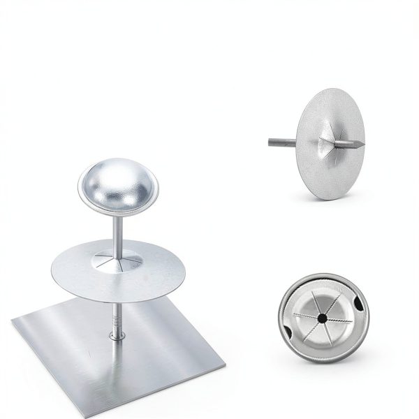 Self Stick Insulation Pins 2-1/2in with 1.5in Washers FUBEDY 300pcs-2