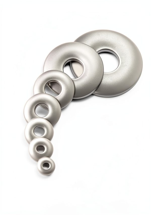 M8 Washers 20pcs Caianwin Flat Washers 304 Stainless Steel M8x24mm-5