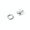 uxcell M5 Flat Washers 5x8x0.5mm 304 Stainless Steel Thin Spacers-1